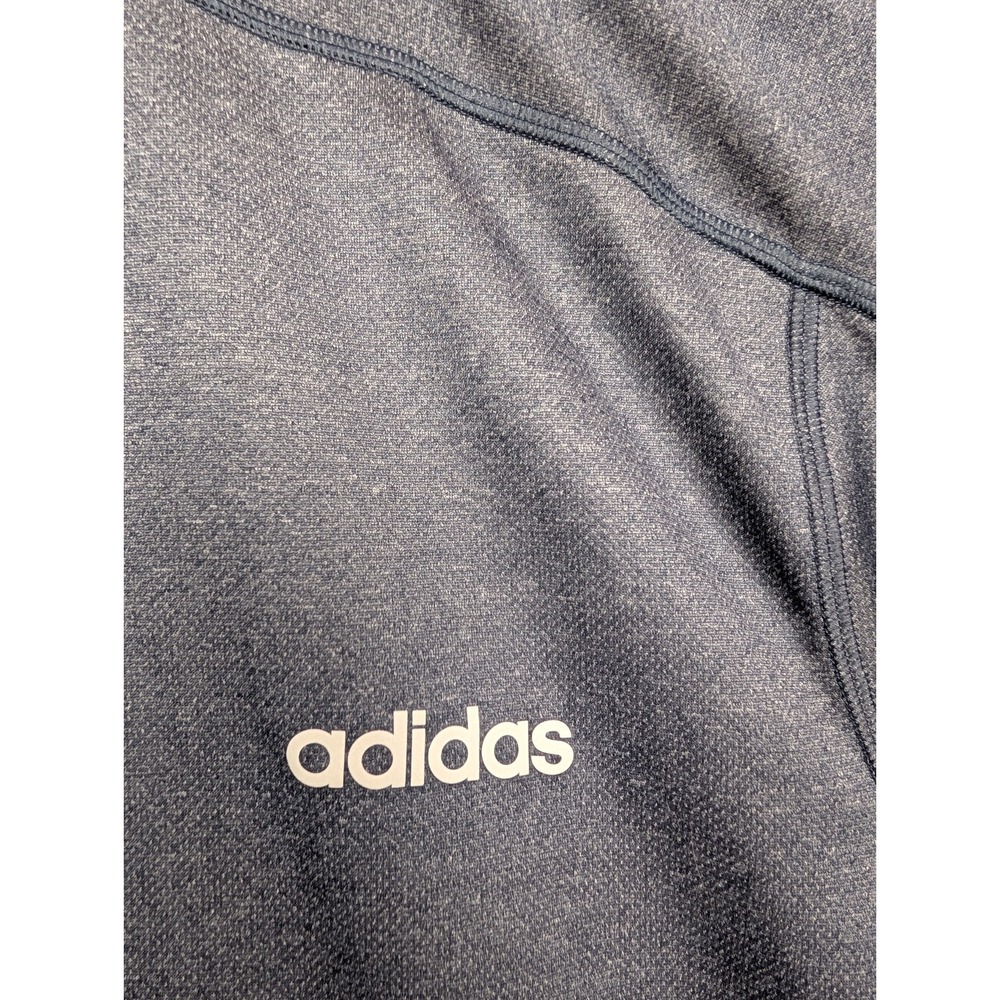Men's Adidas ClimaliteShort Sleeve Size 3XL Gray T Shirt - Picture 2 of 8